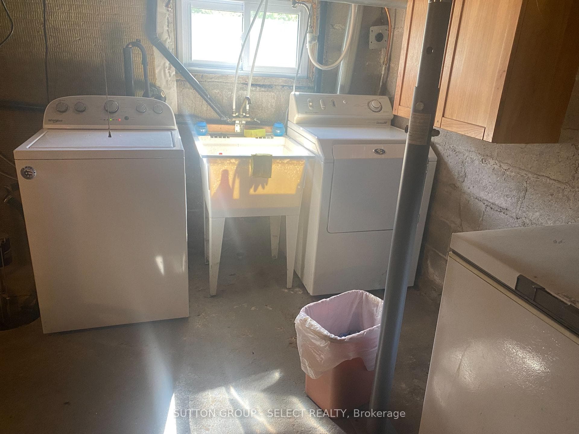 Laundry Area with Natural Lig