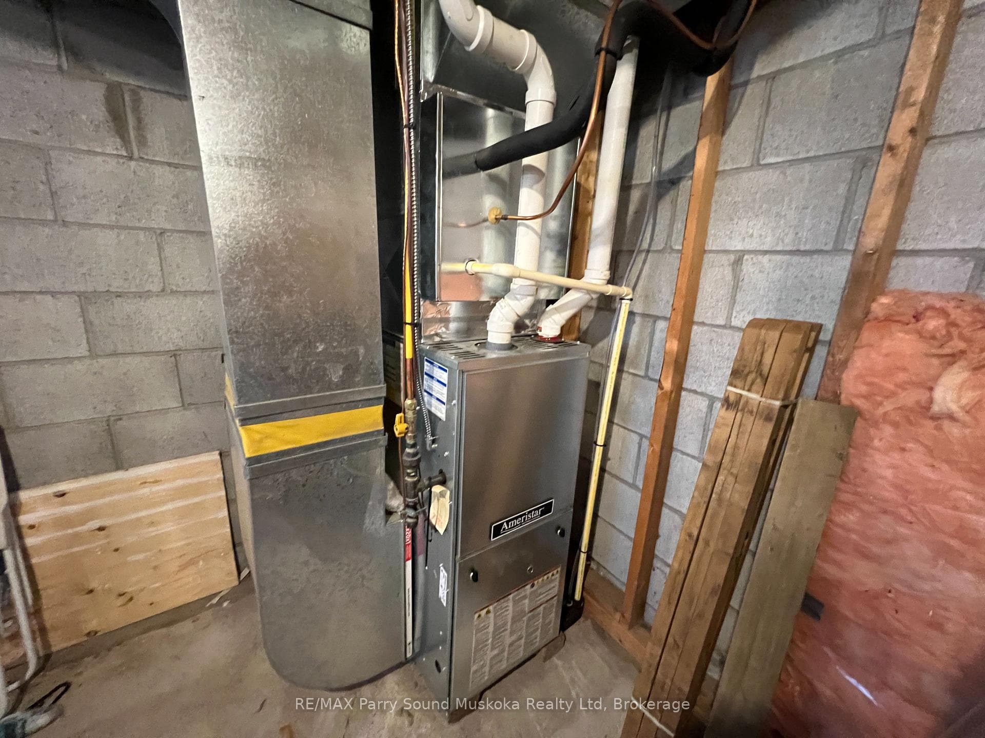 Newer forced air furnace