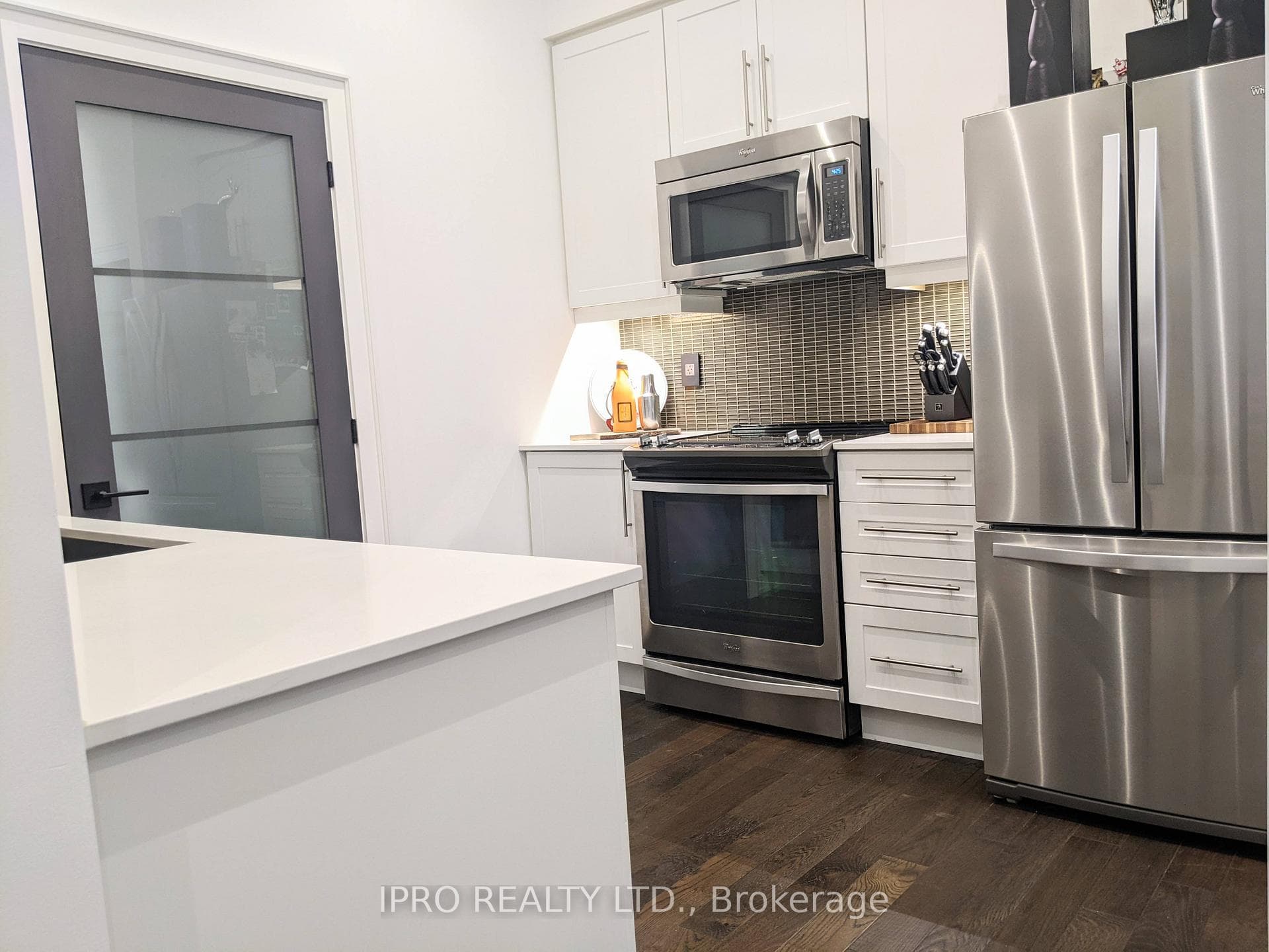 Kitchen with Stainless Steel Appliances