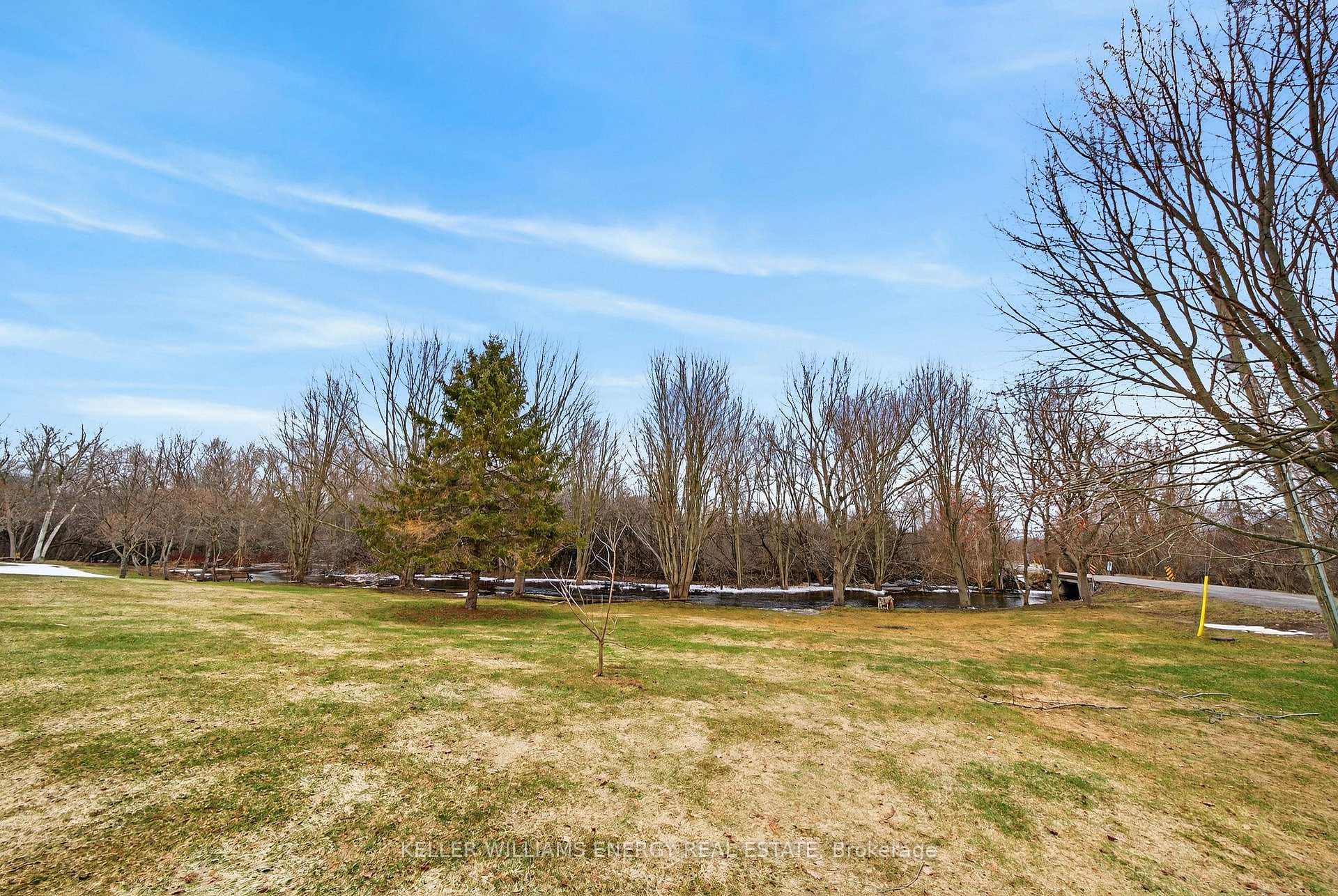 View from yard to Hubbs Creek