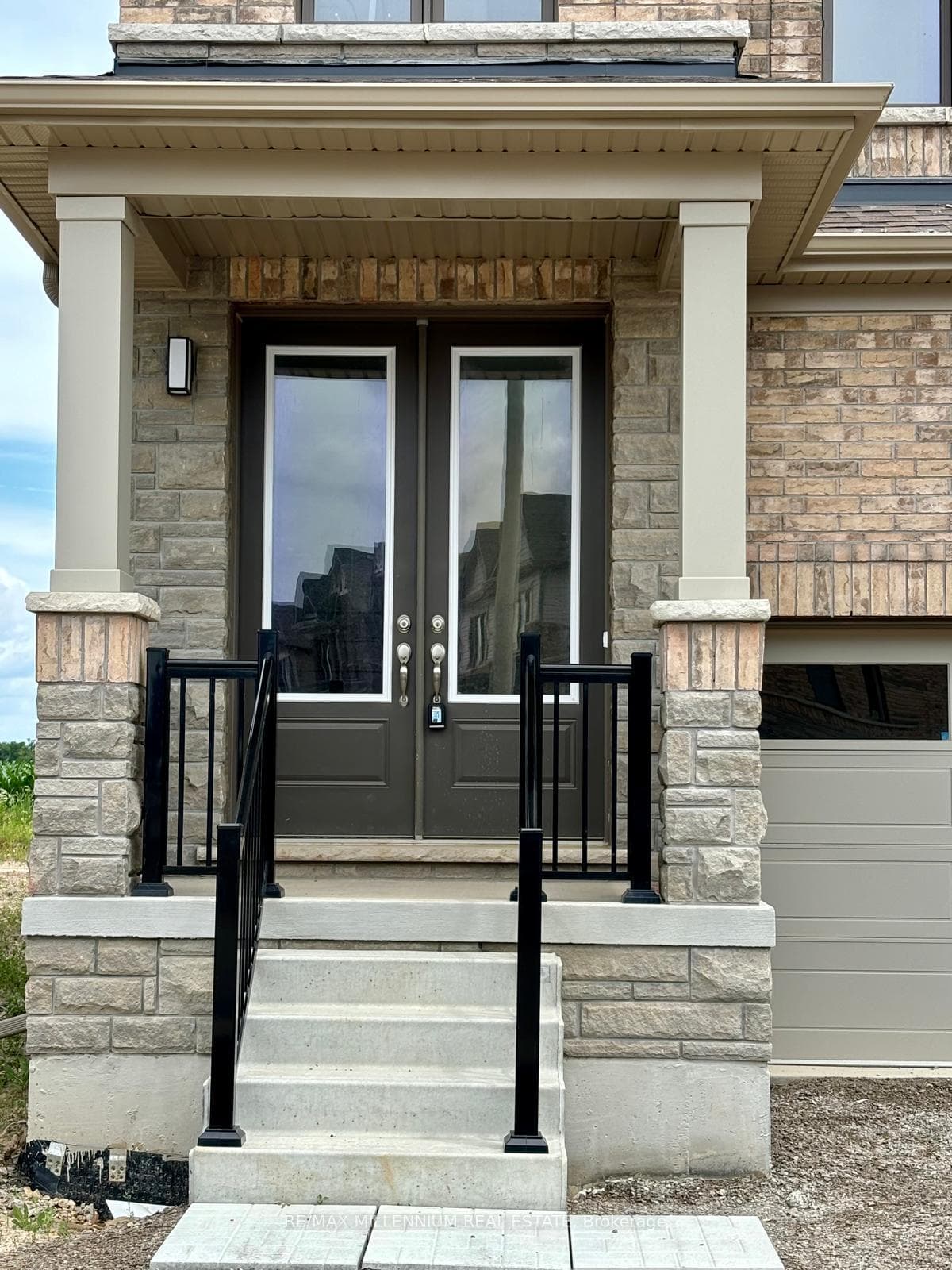 Double Door Entrance