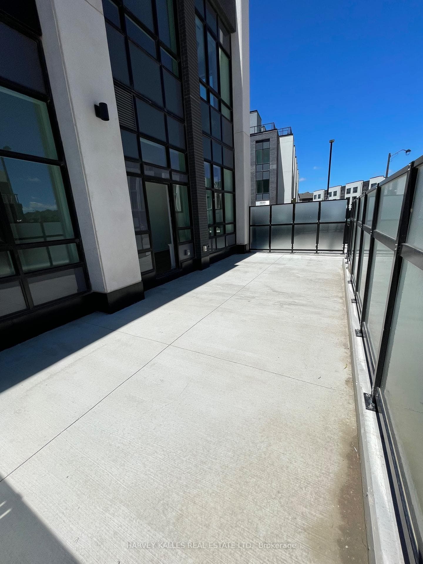 huge terrace