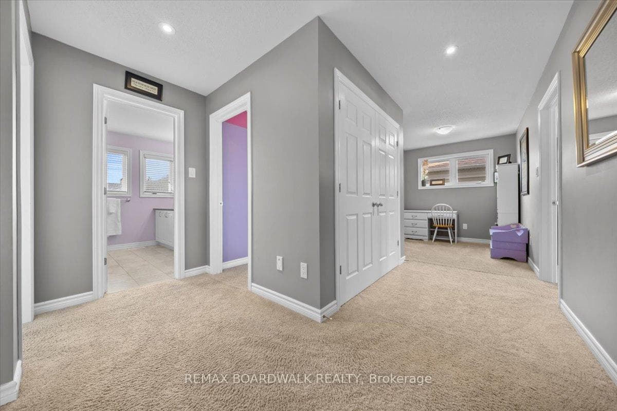 Leading to the loft area...