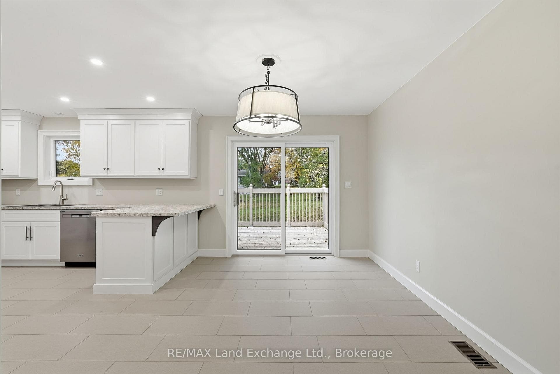 Dining Room with walk out