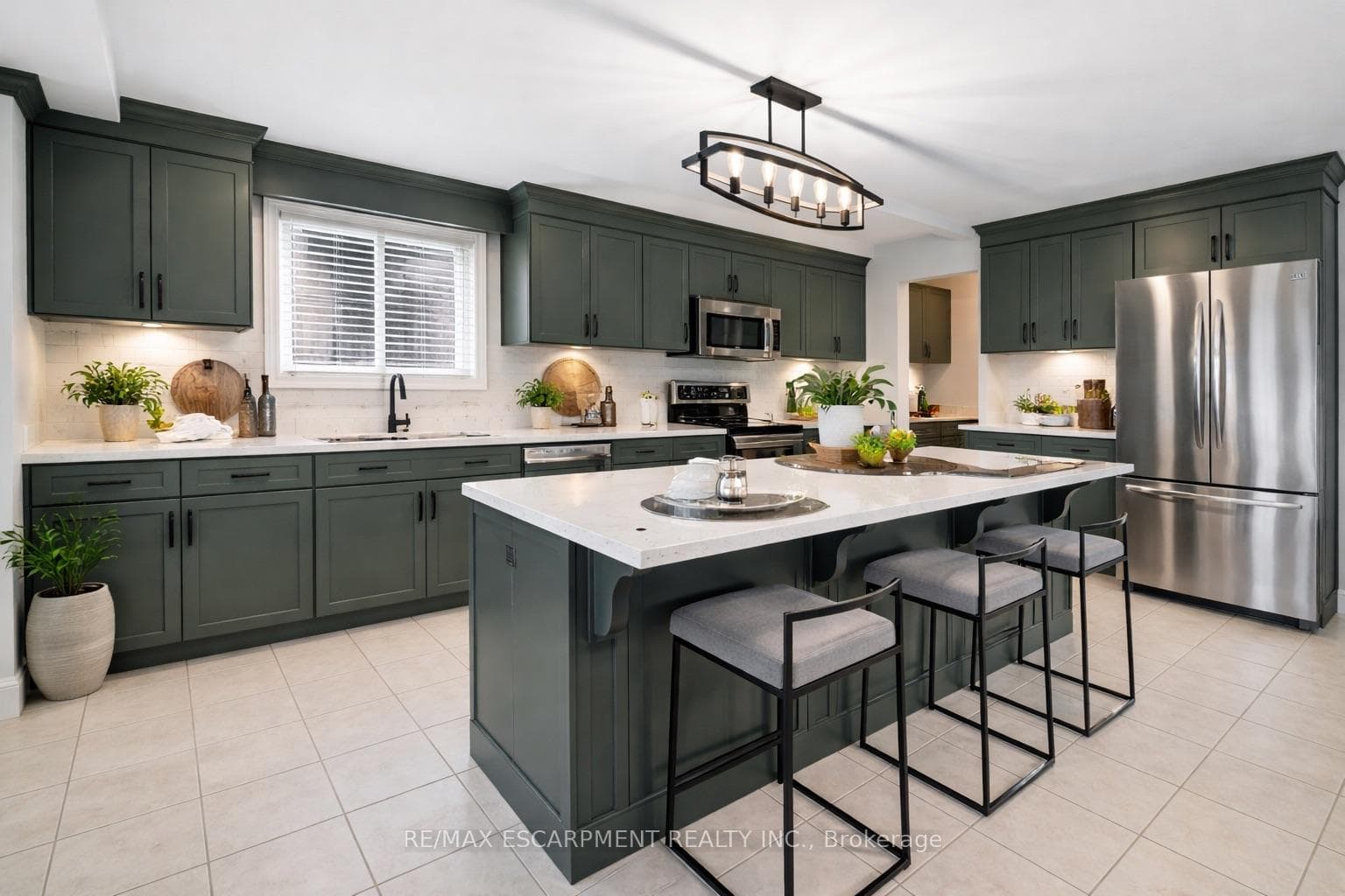 Kitchen digitally enhanced to show potential