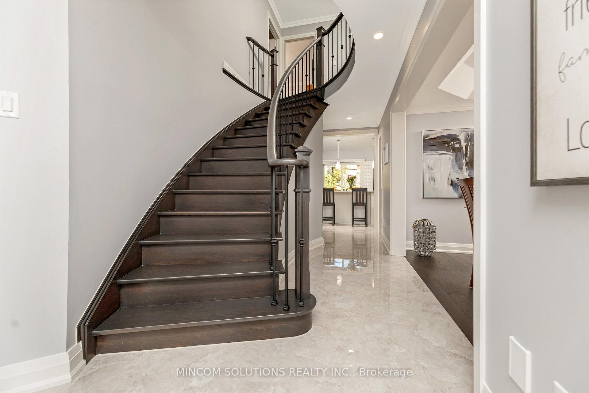 Beautiful Wood Staircase