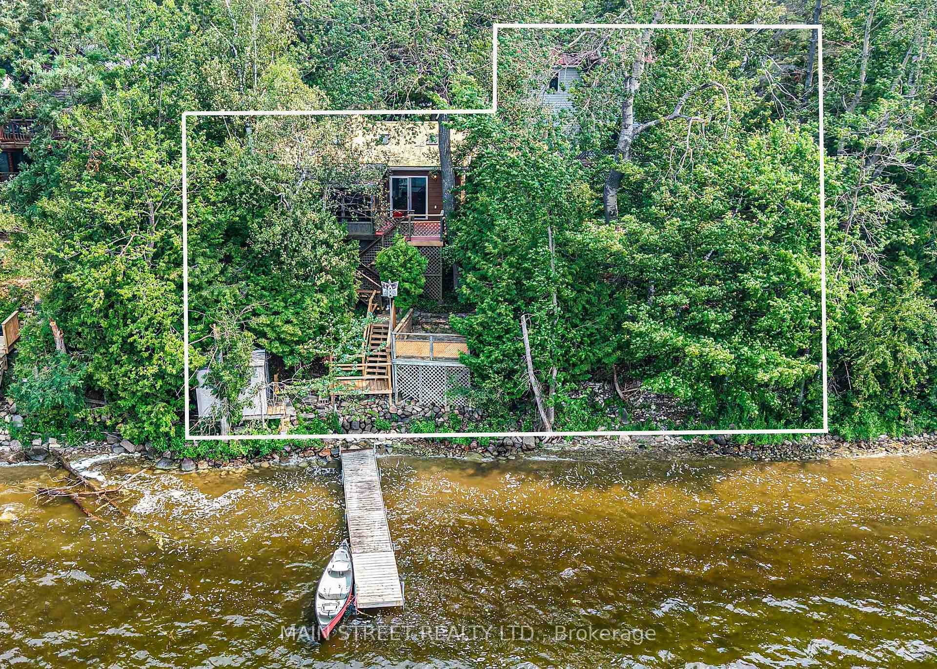 View of 100ft Lot, Sandy Shorline