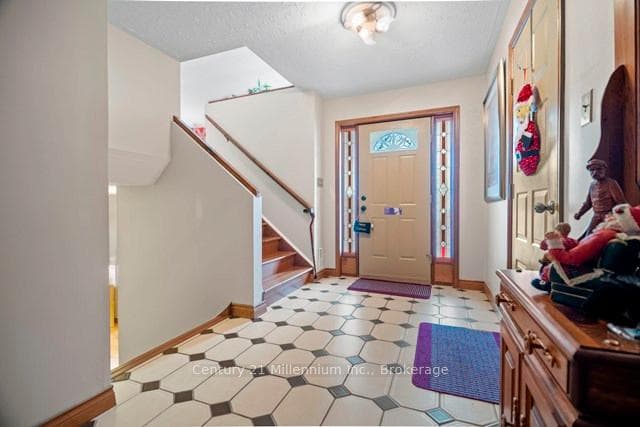 spacious entry