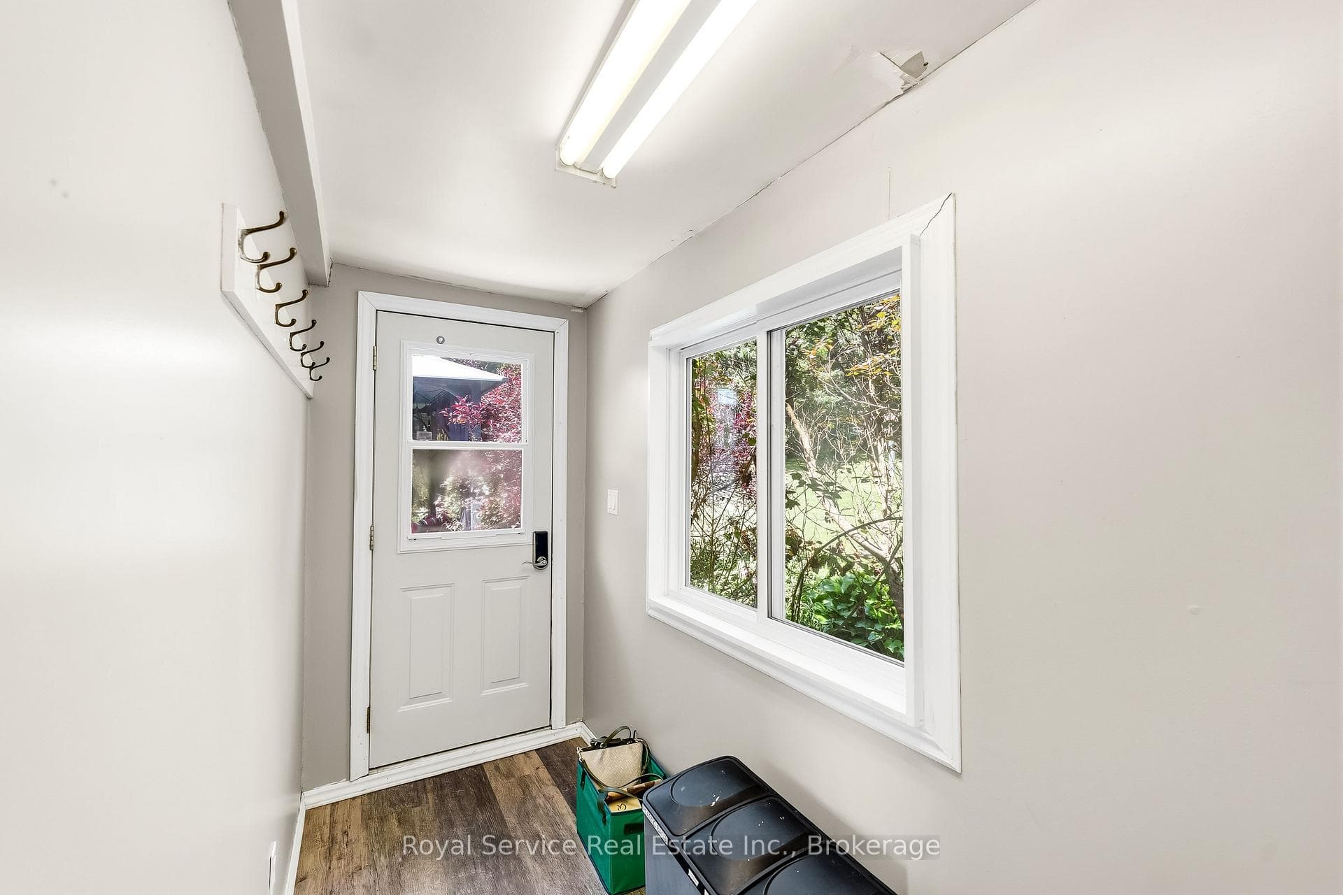 Rear porch entrance