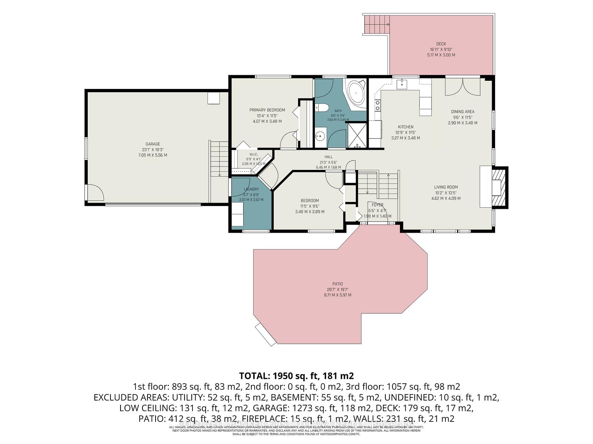 Upper Level Floor Plan