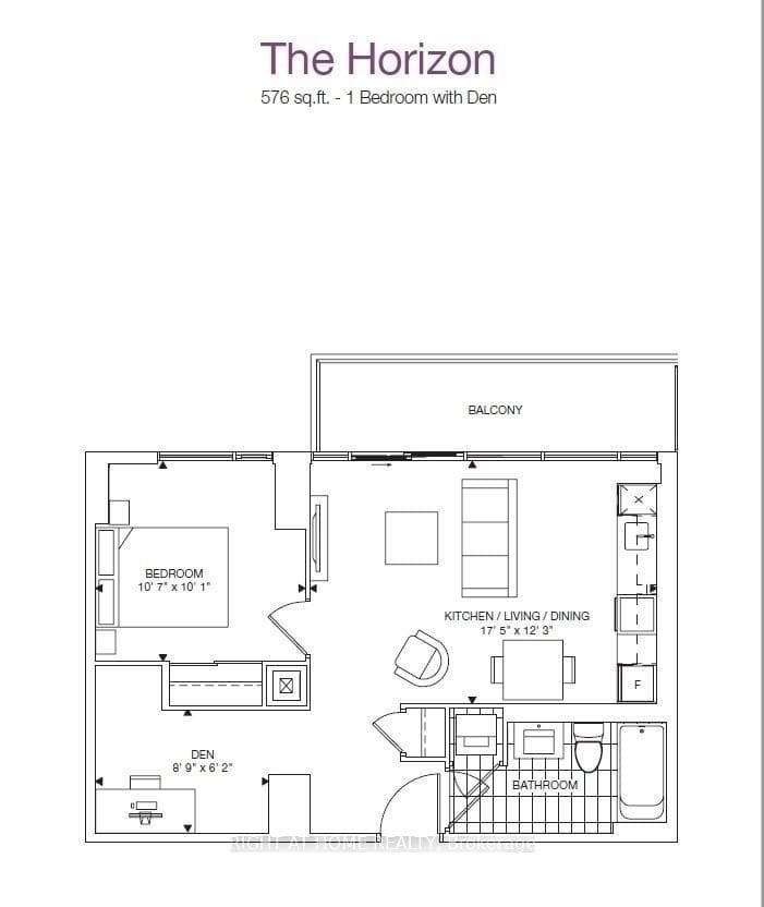 Floor Plan - Very Functional, 1+1