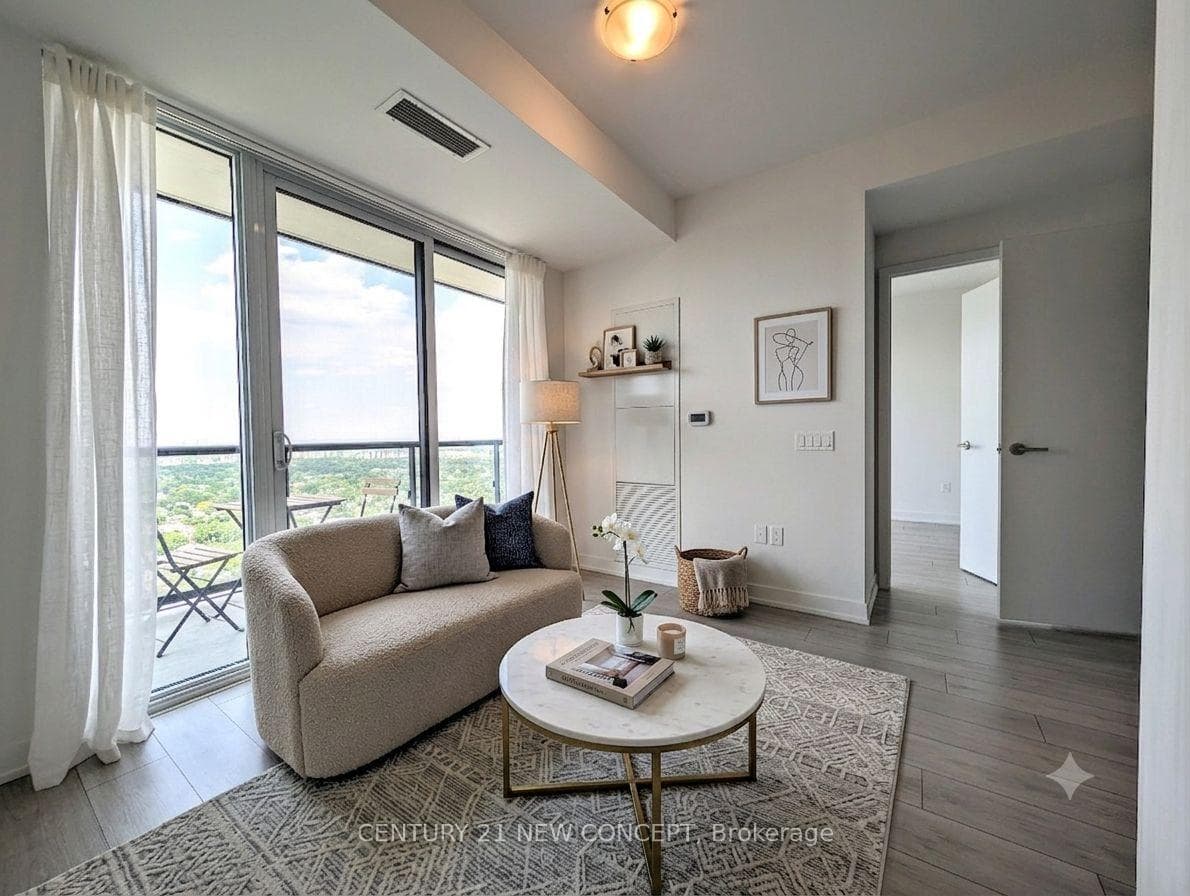 VIRTUALLY STAGED - LIVING ROOM