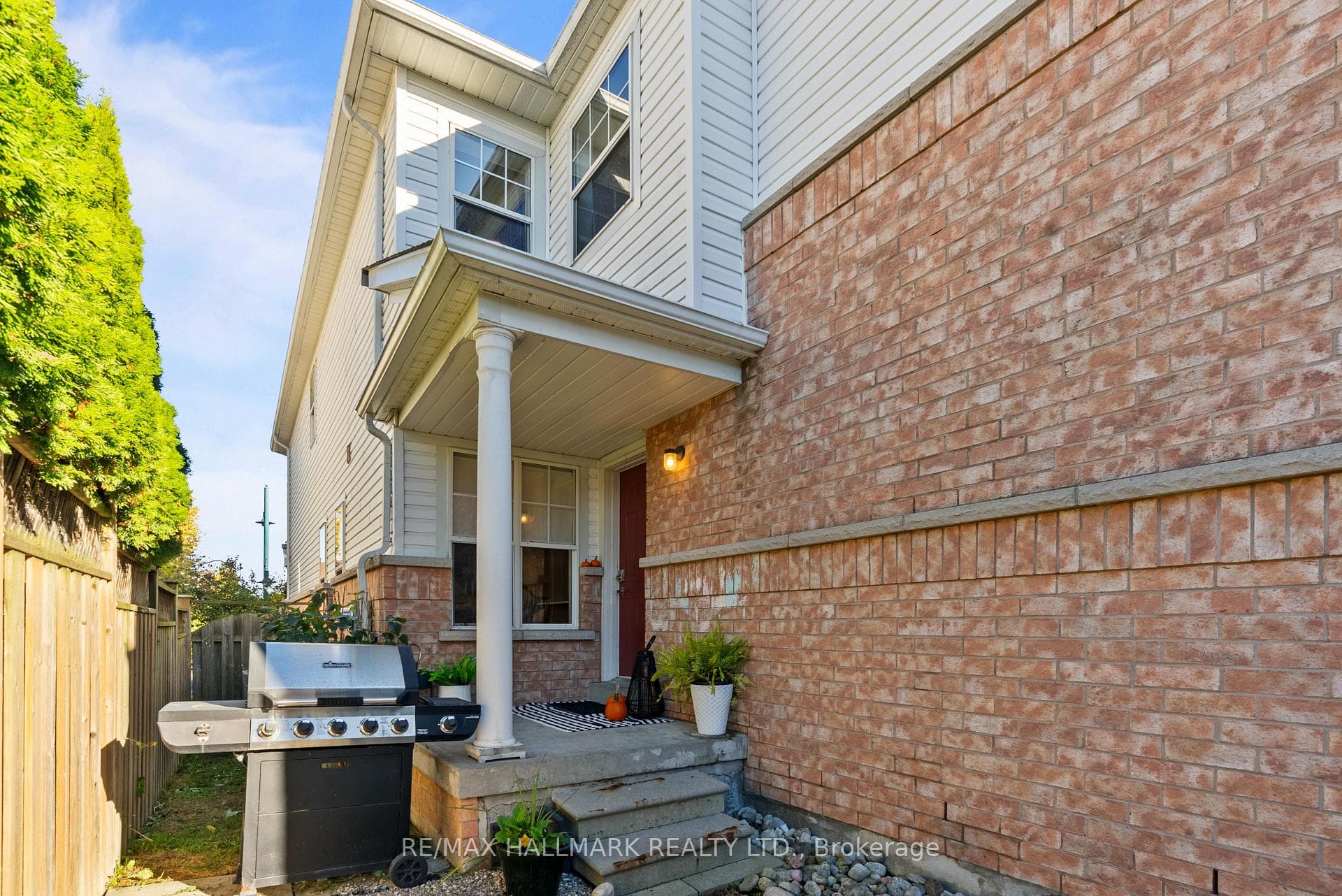Private back entrance low maintenance