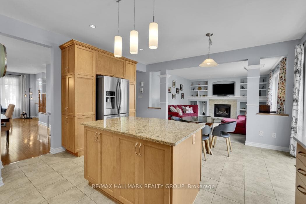 Open-concept floor plan.