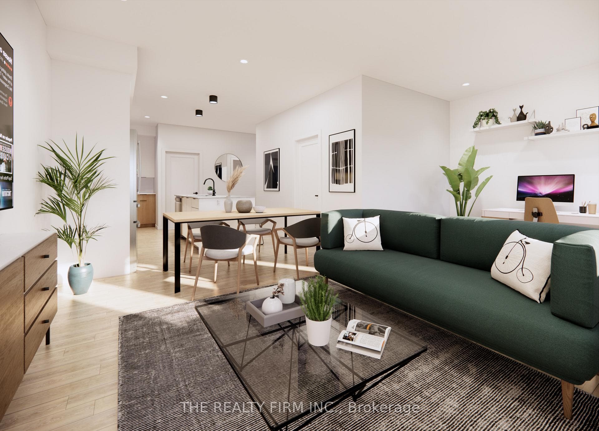 LIVING ROOM RENDERING
