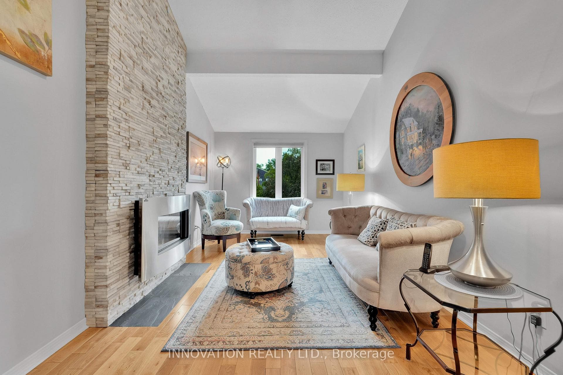 Bright family room