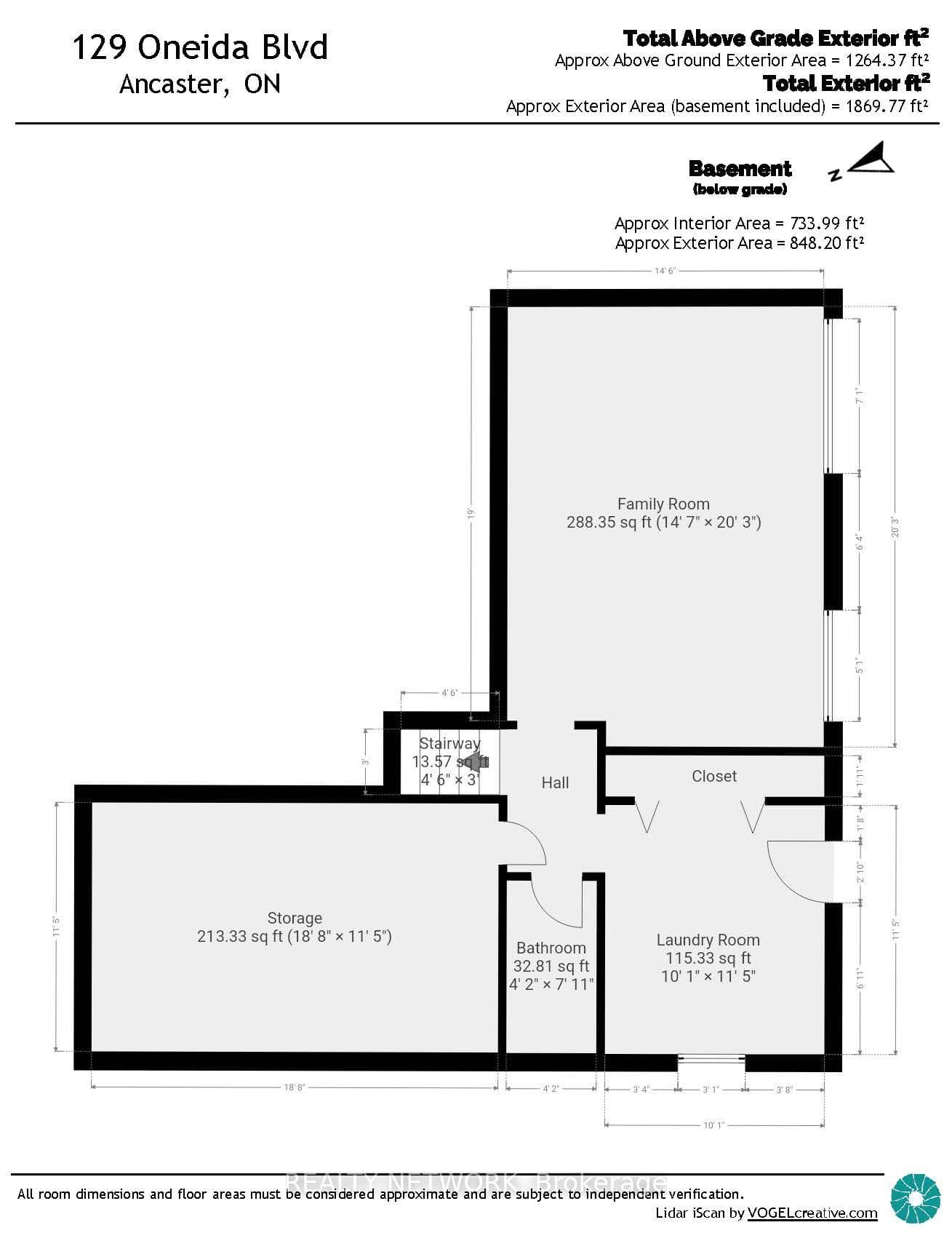 Lower Level Floor Plan