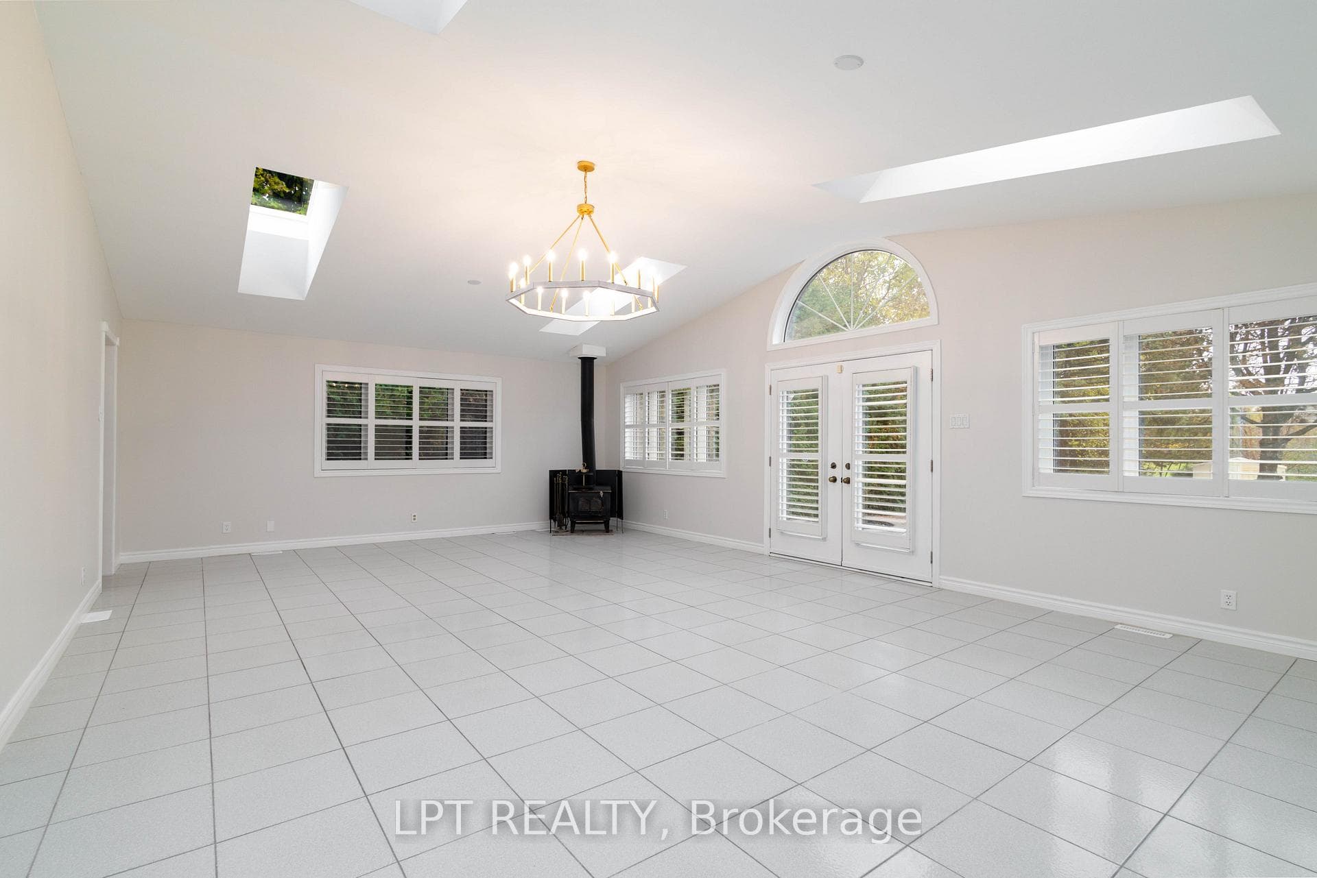 Family Room With Walk-Out