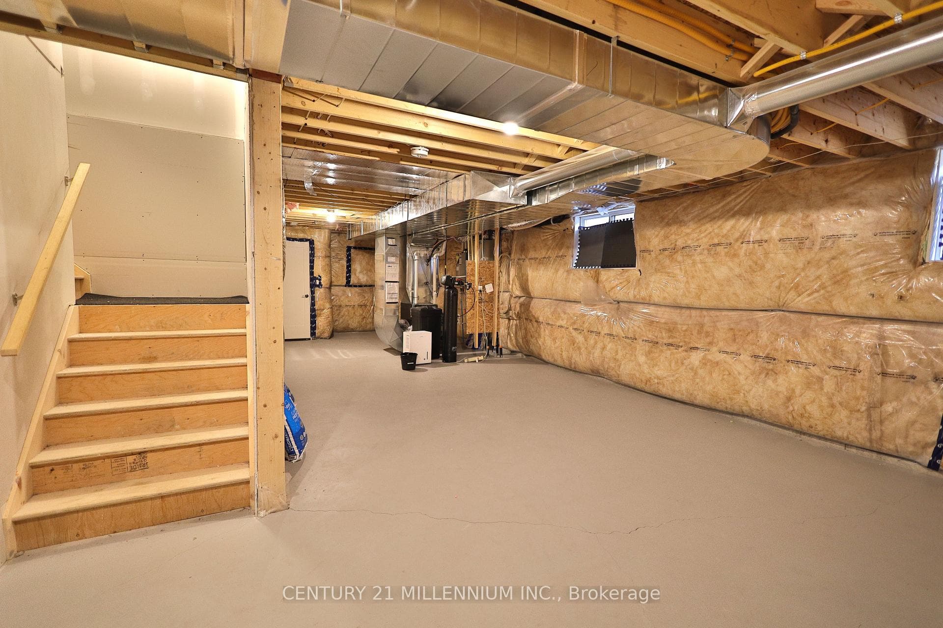 Full unfinished basement