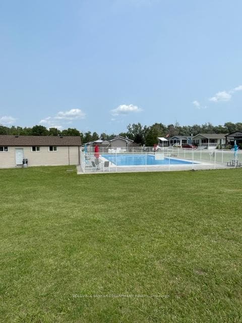 Large in ground pool