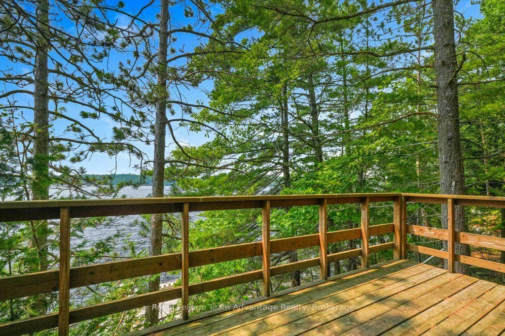 Deck Overlooking Blackstone Lake