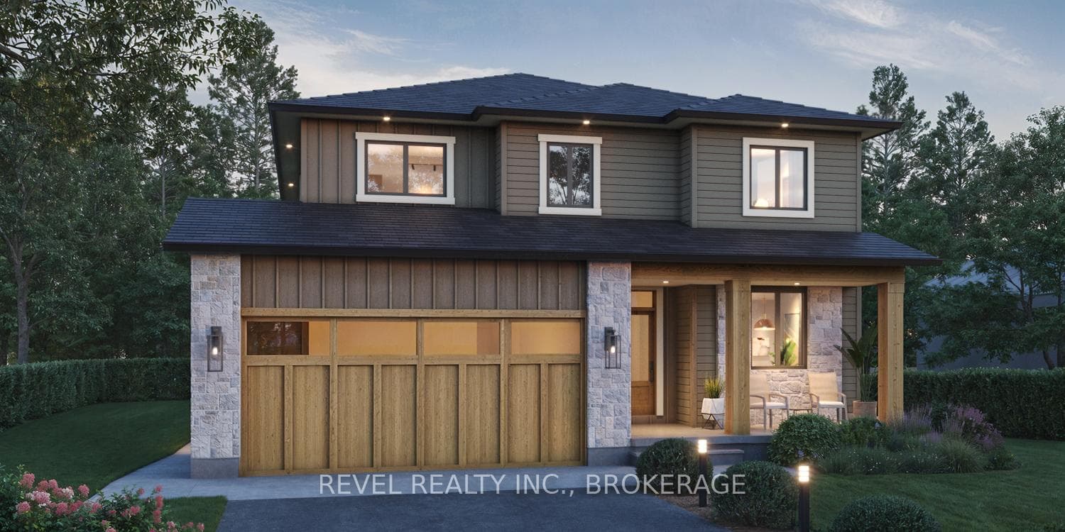 Architectural rendering of the proposed home