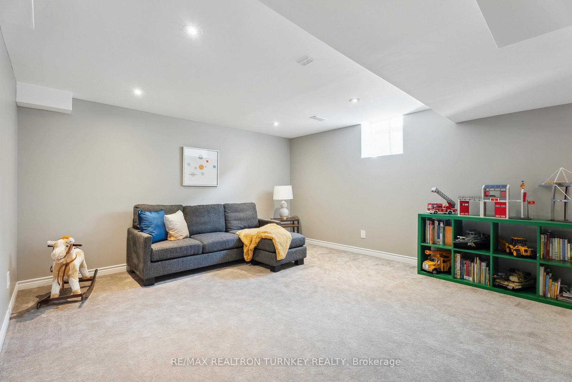 Inviting & Cozy finished basement