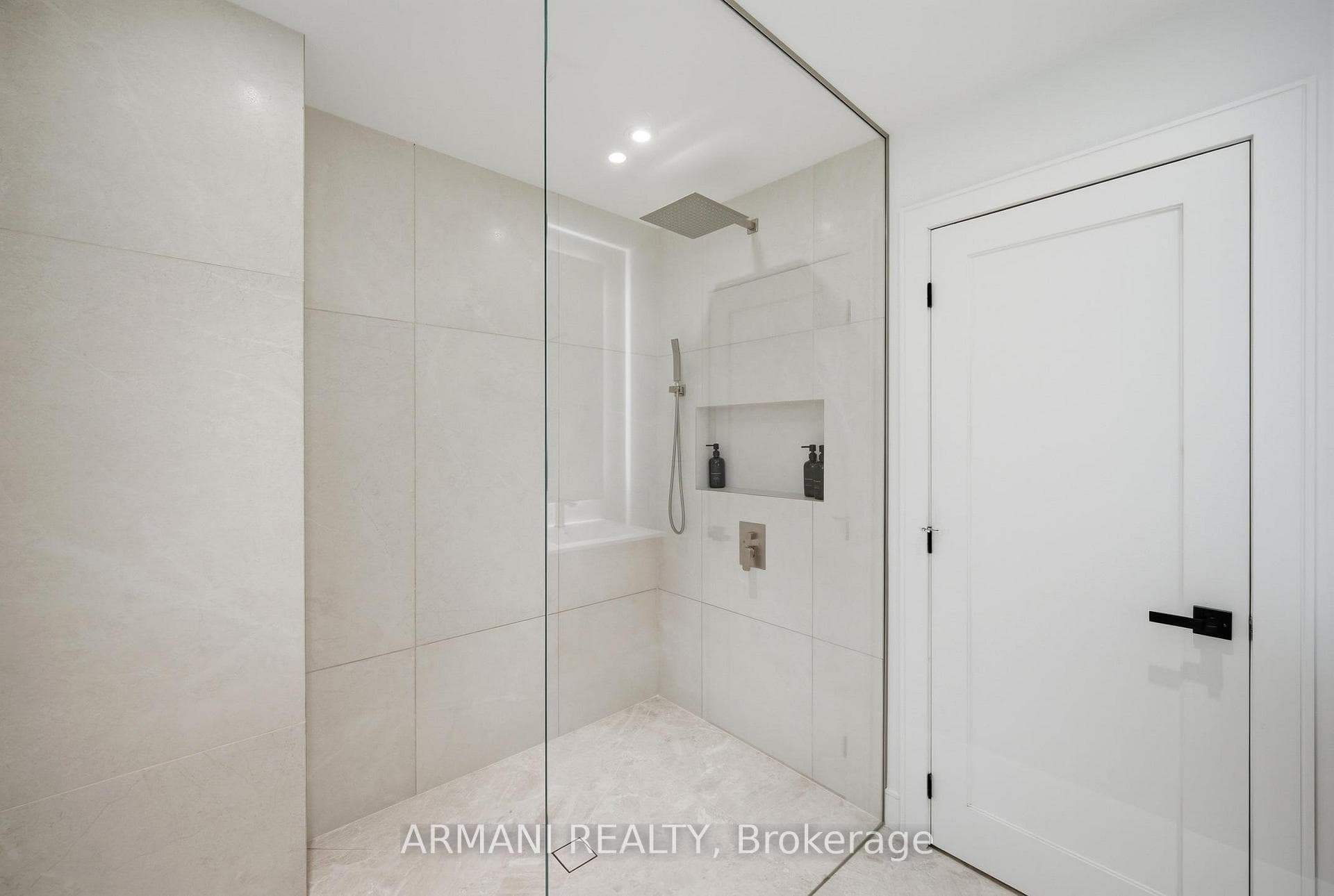 Massive Shower with large format tile!