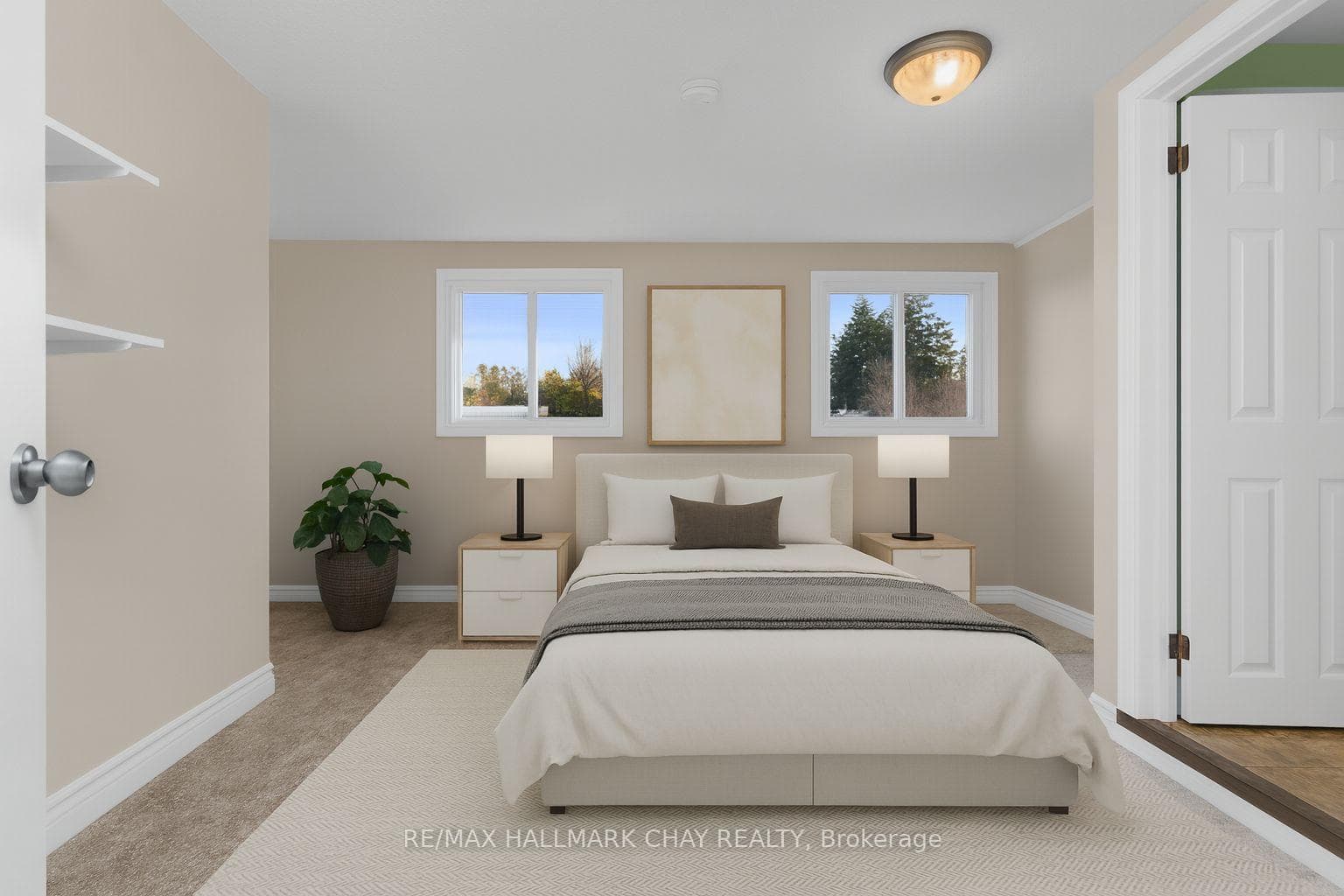 Primary with closet + ensuite