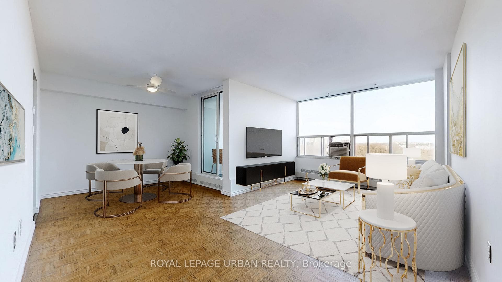 Virtually Staged Living / Dining