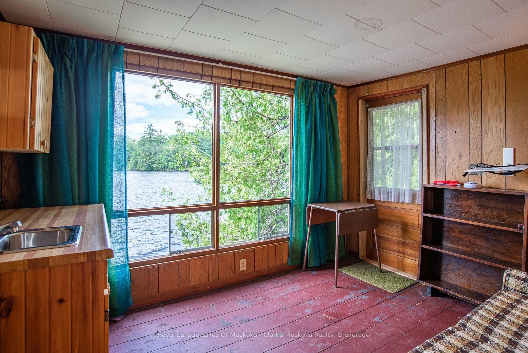 Guest Cabin Living/Kitchenette