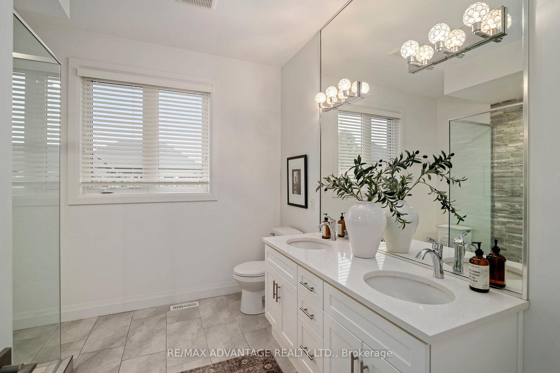 Granite counter-tops with Double sink
