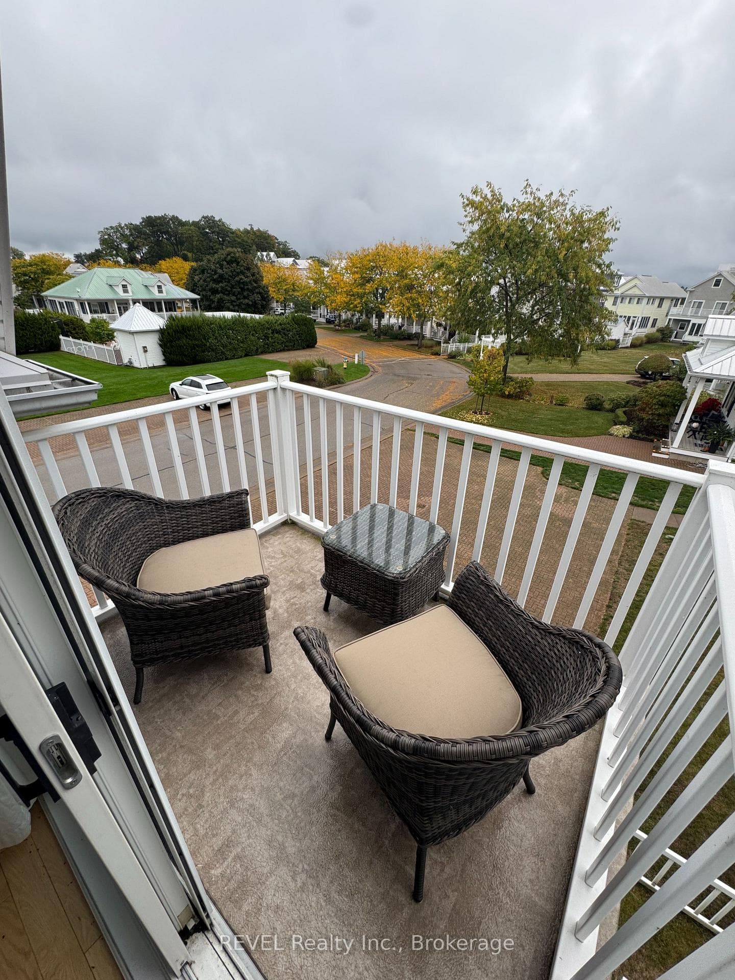 balcony off primary bedroom - 2nd floor