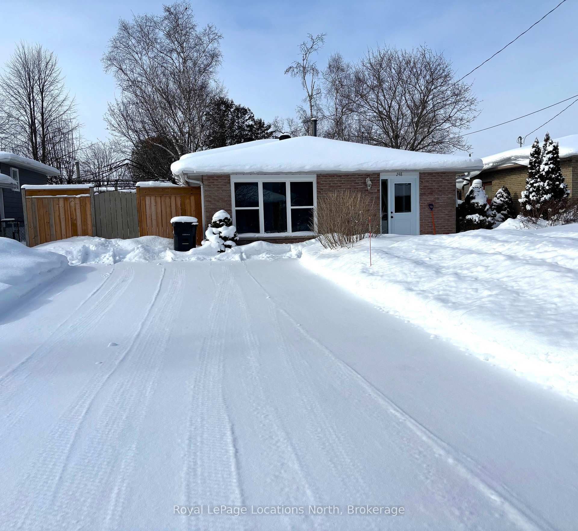 Large double wide oversized driveway
