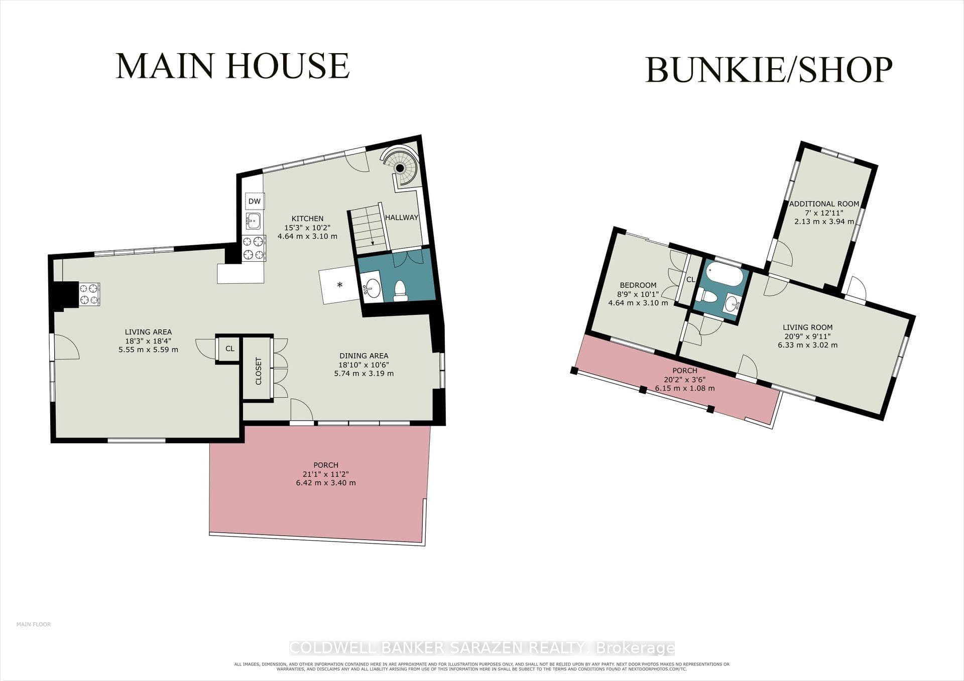 Main Floor Layouts