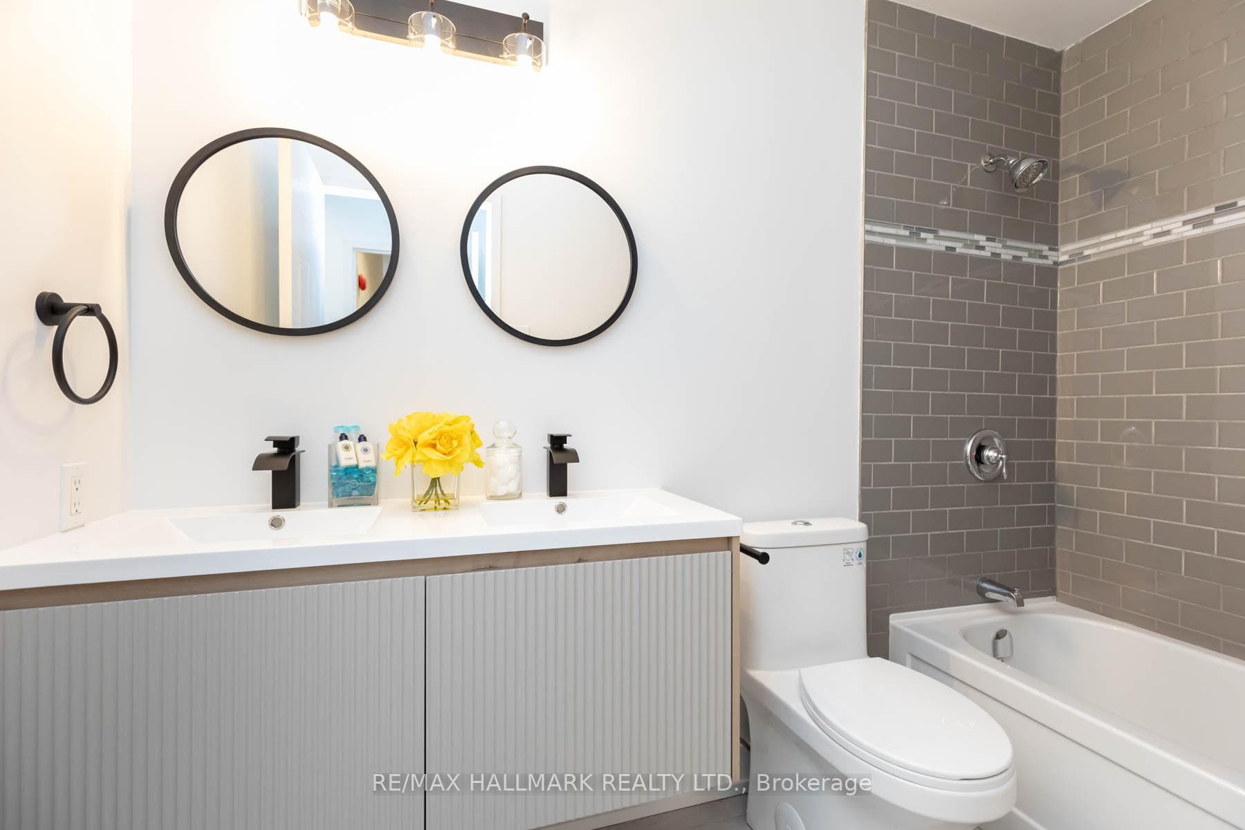 Double sink vanity