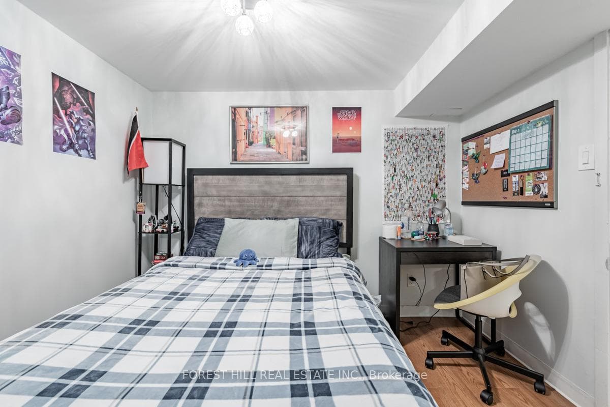 Basement bedroom