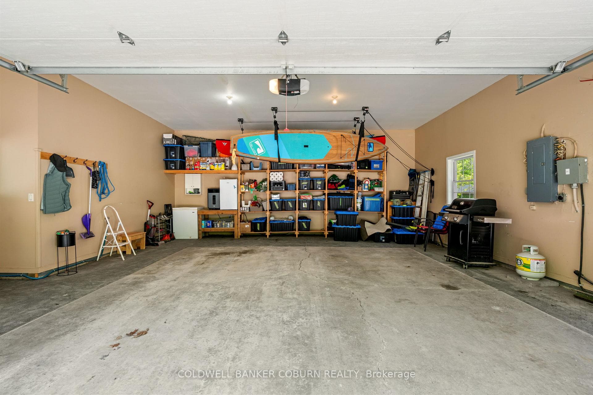 Attached garage