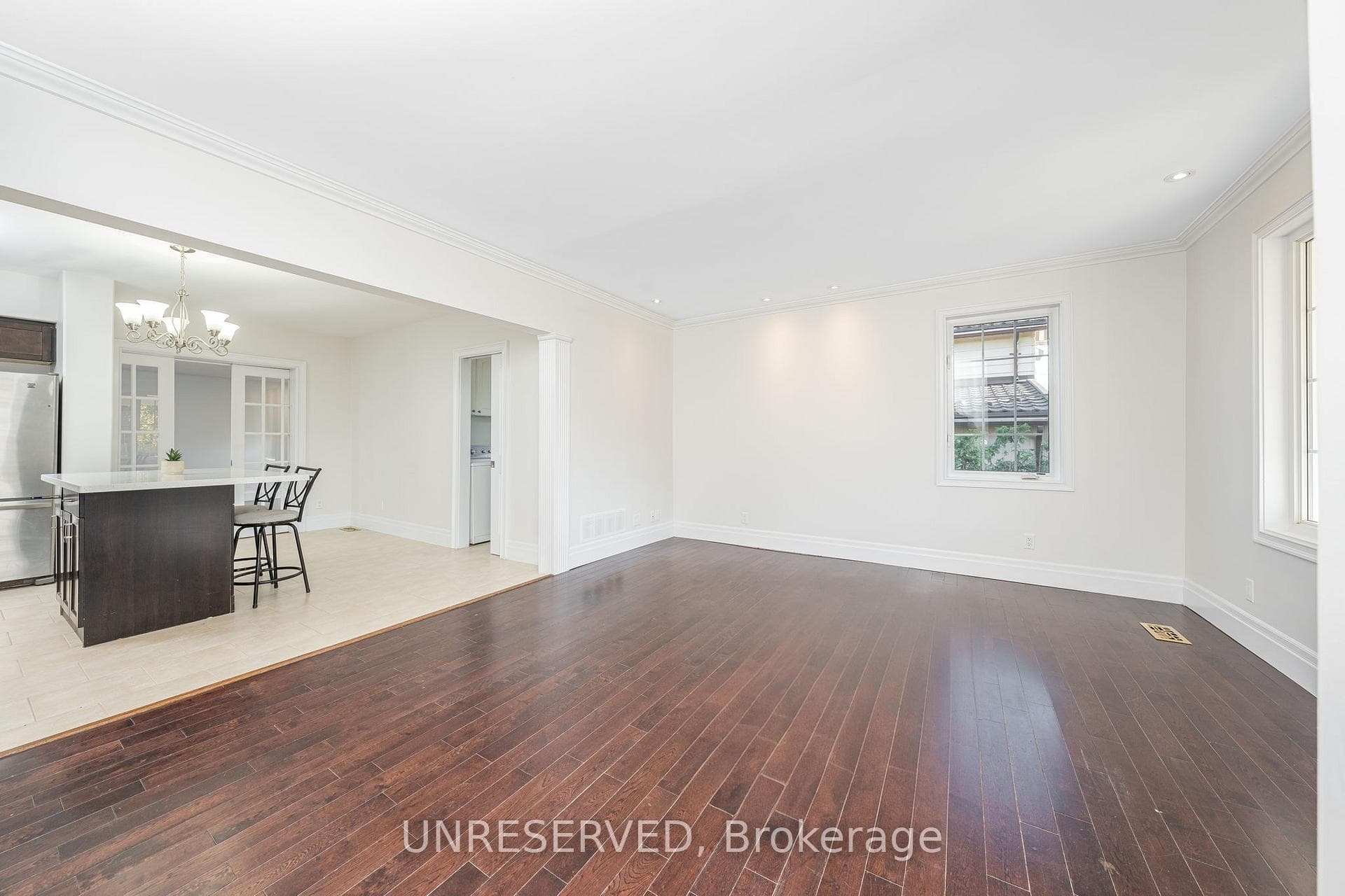 Living Room Open to Kitchen