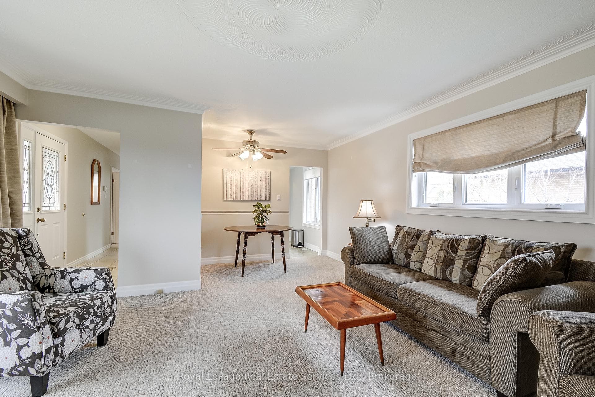 View of Dining from Living area