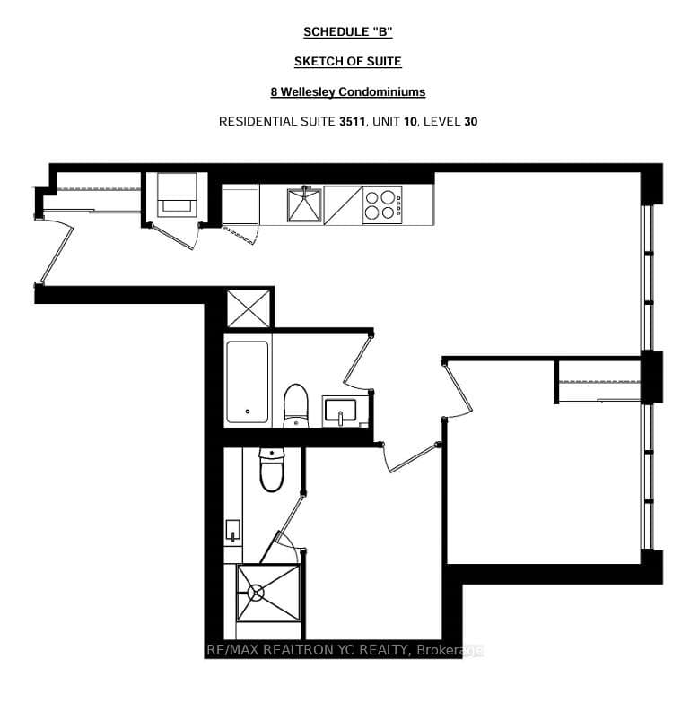 8 Wellesley Street Unit 3511 photo 9