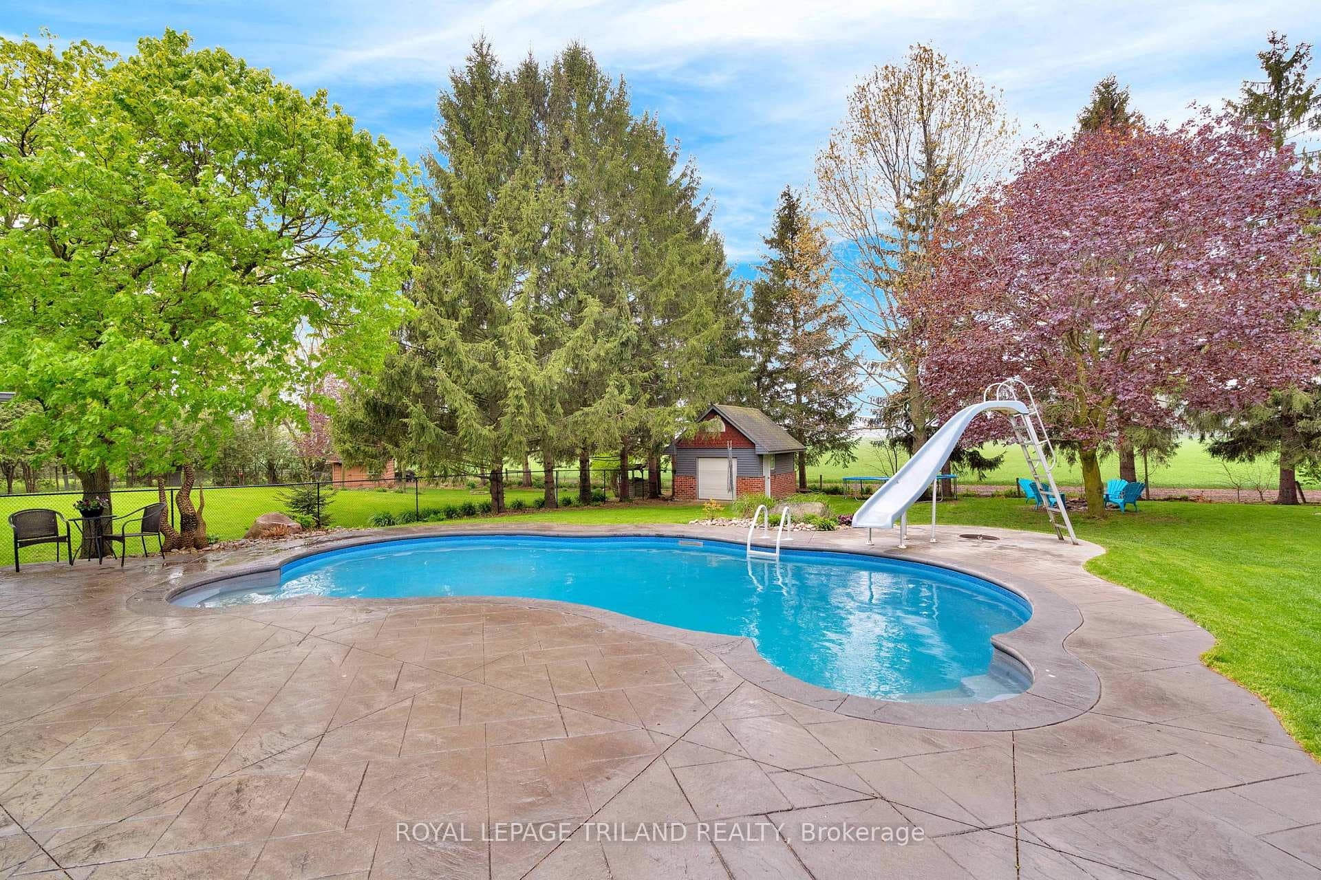 Pool and patio