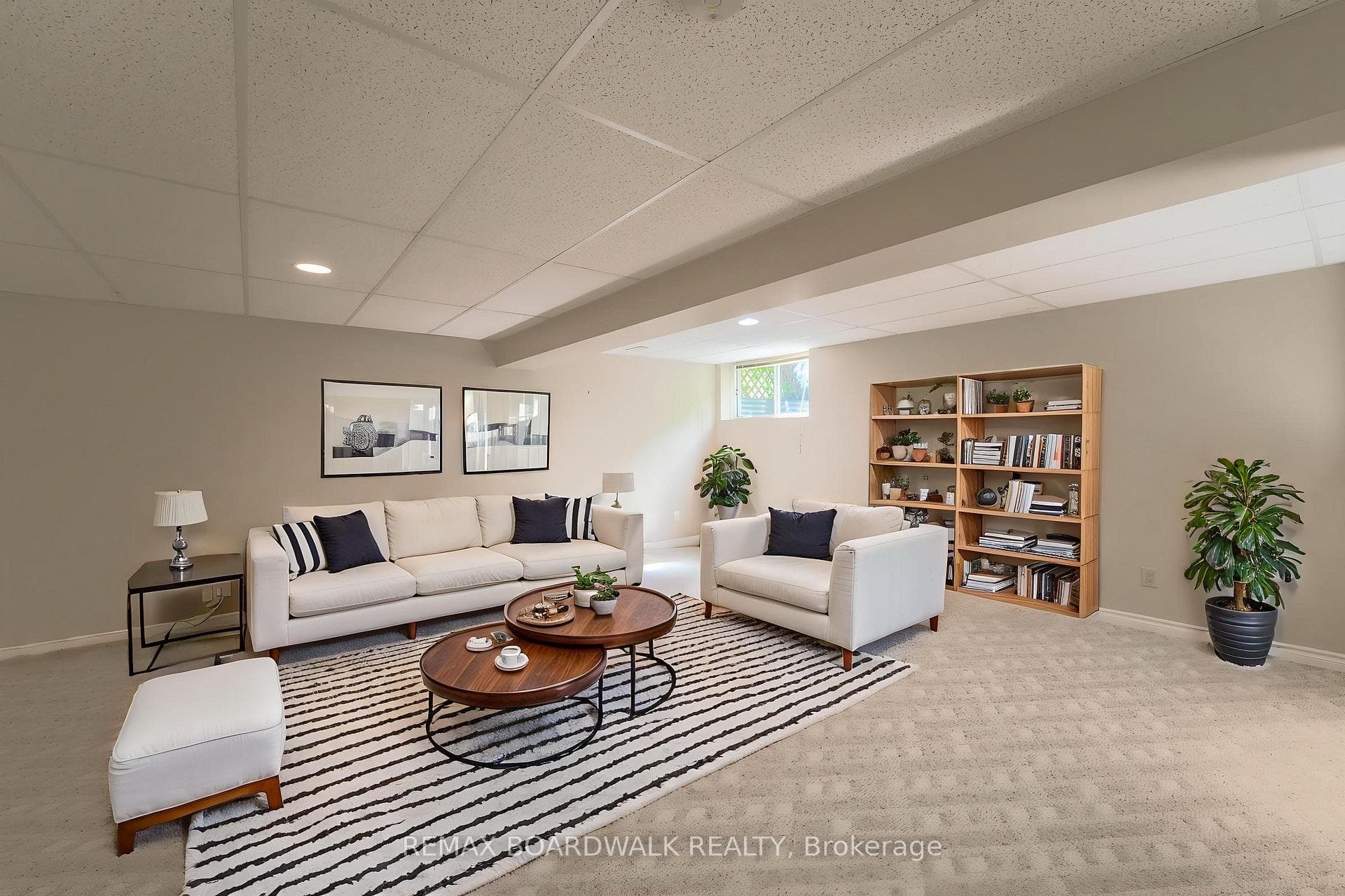 Recreation Room - Virtually Staged