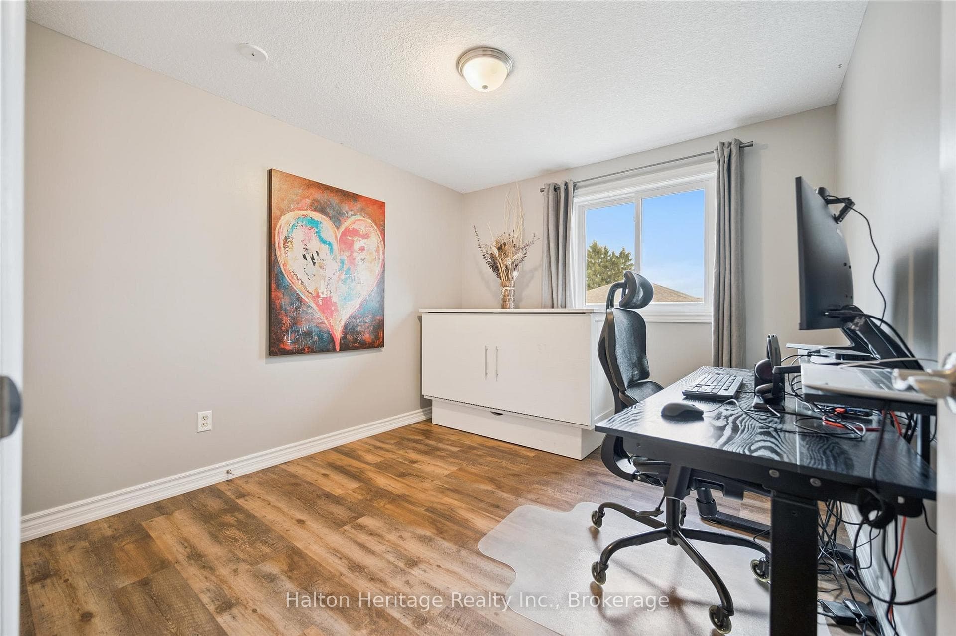 Bedroom 3 being used as an office