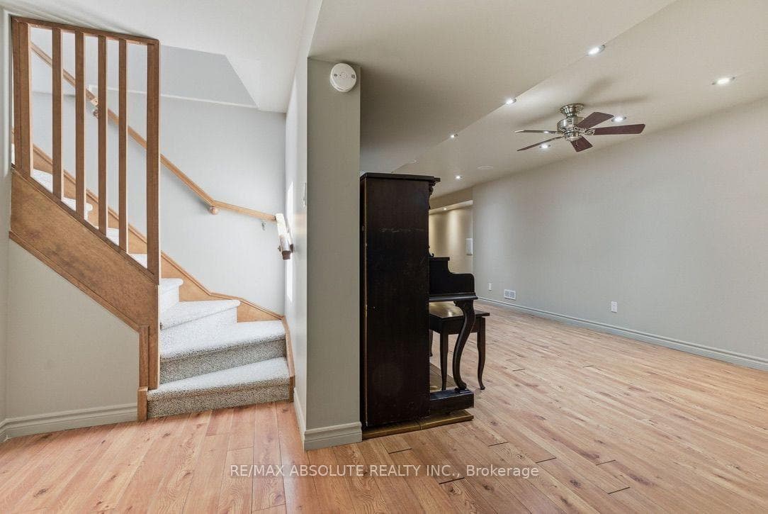 Basement stairs
