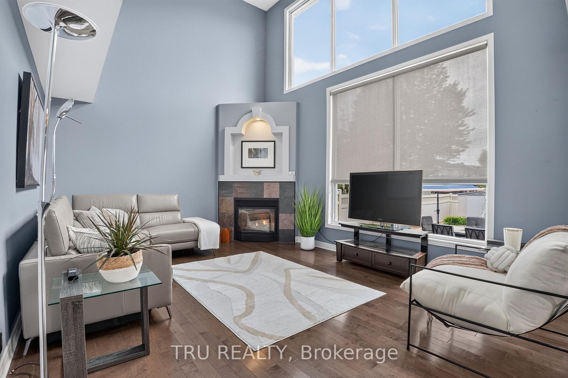 Family Room with Gas Fireplace
