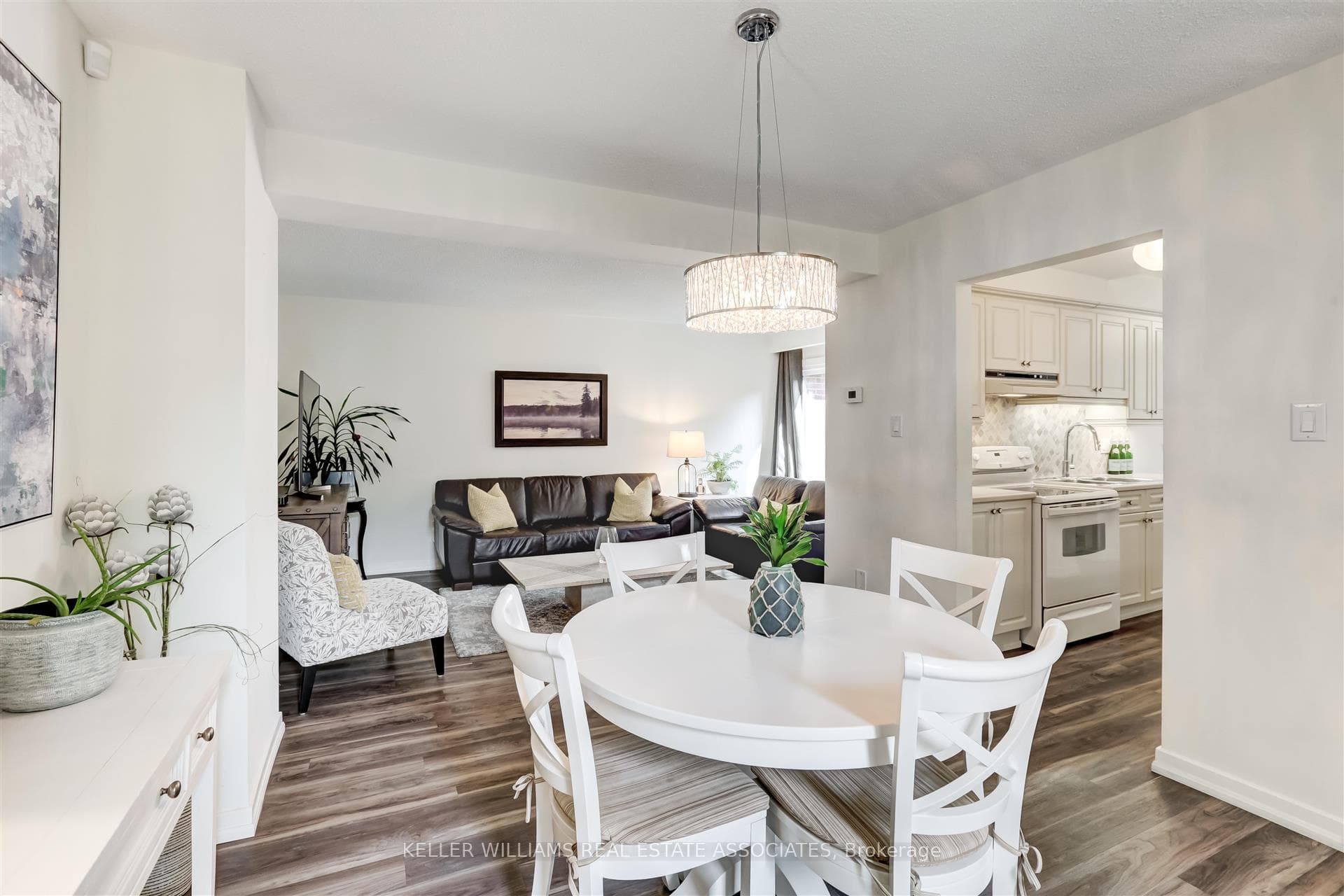 Open concept Dining Room/Living Room/Kitchen