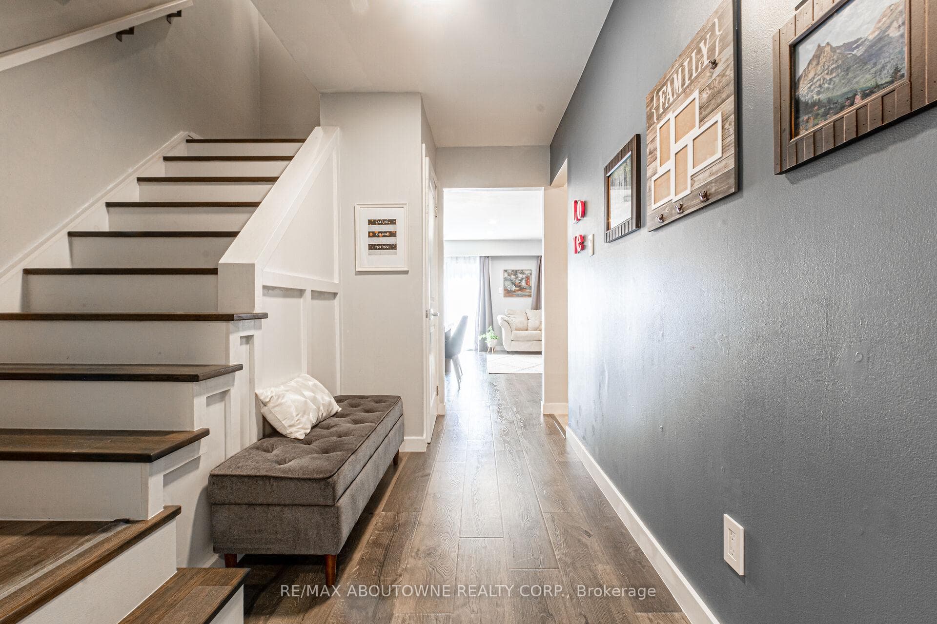 Enjoy the beautiful entrance and stairwell