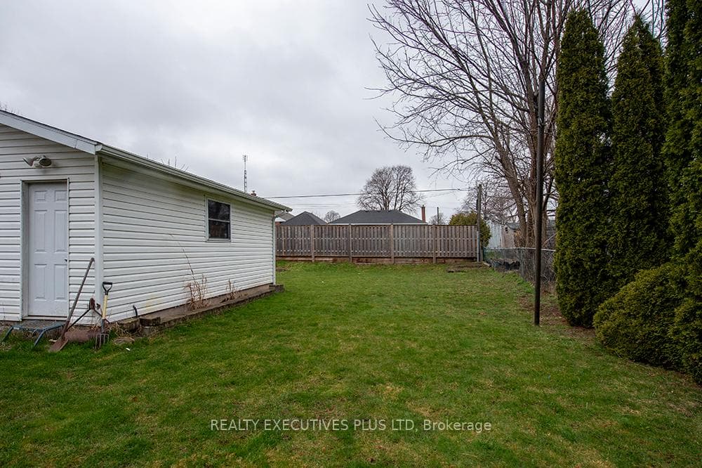 Large yard
