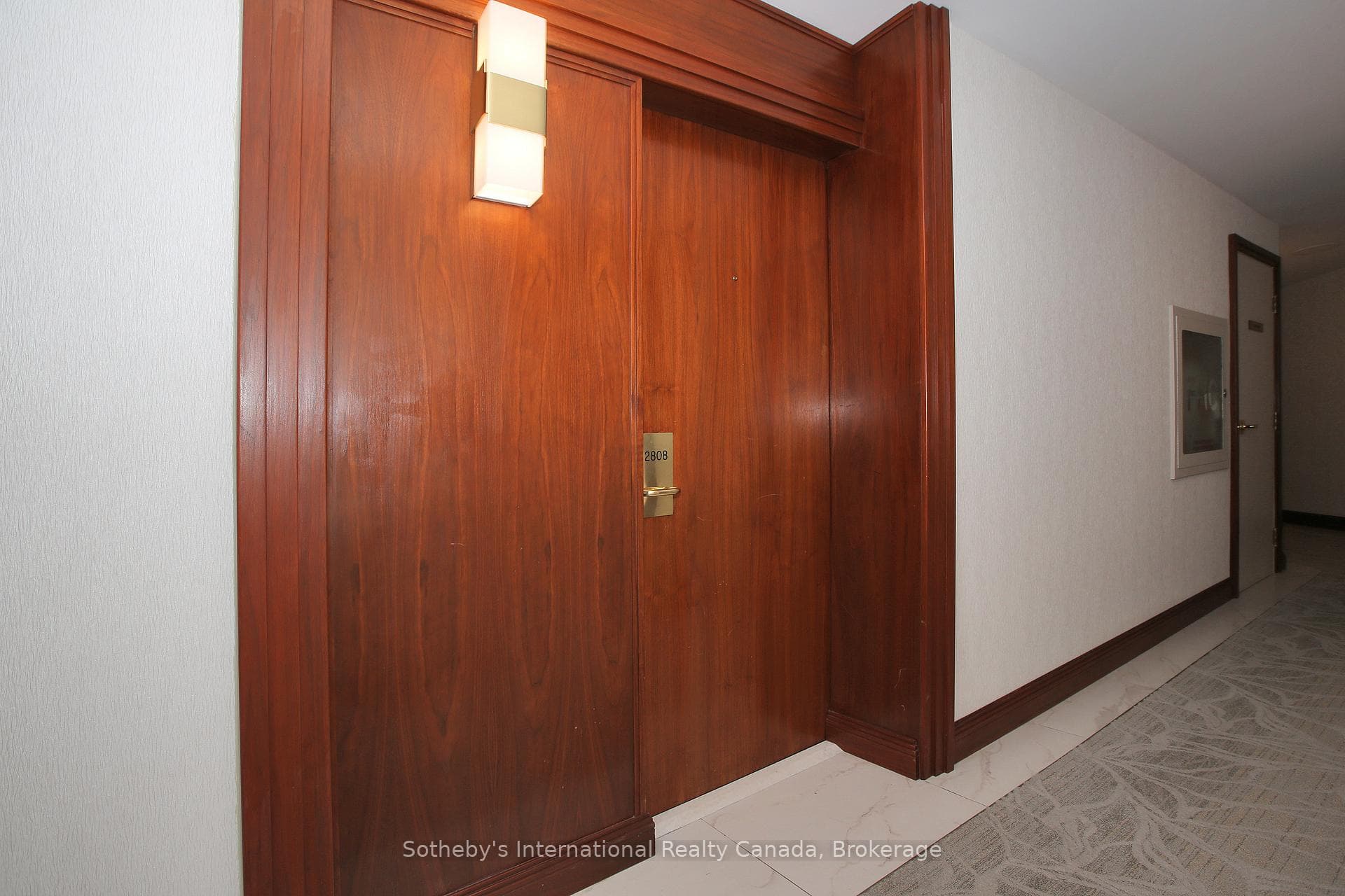 Apartment entrance